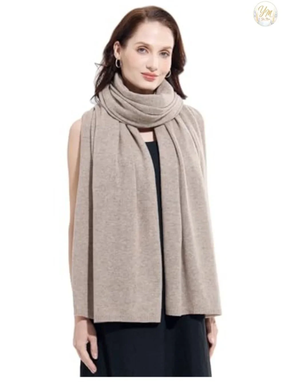 Luxury Cashmere Blend Wrap Stole Pashmina Shawl for Women Extra Large Travel